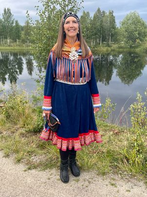 Ginger Maroyga, a Sami in the USA